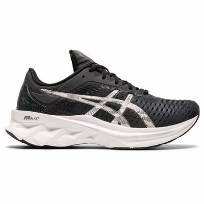 Asics Novablast Platinum - Naisten Juoksukengät - Harmaat/Hopea